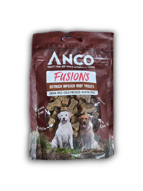 Fusions Beef and Ostrich Treats 100g
