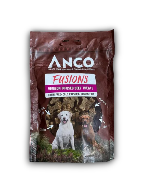 Anco Fusions Beef and Venison Treats 100g